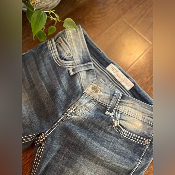Vintage BKE Addison Bootcut Jeans 2000s low rise size 27 pristine 27x31.5 - Picture 4 of 12